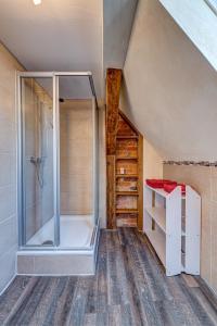 
Ein Badezimmer in der Unterkunft Jakobshof
