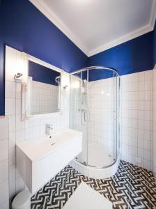 Kúpeľňa v ubytovaní ZACHÁR Apartman