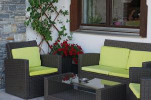 Χώρος καθιστικού στο Hotel Ramsaueralm