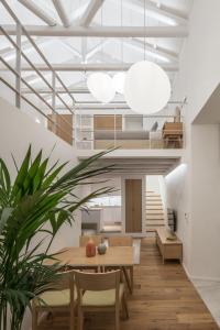 A seating area at NESEA Boutique Apartments