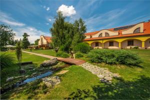 Zahrada ubytování Wellness hotel Spark