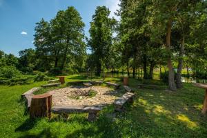 Zahrada ubytování Wellness hotel Spark