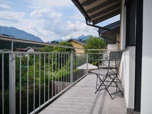 Balkón nebo terasa v ubytování Casa Alpina