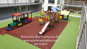 Detský kútik v ubytovaní Apartament Bałtyk