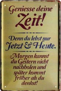 a sign for a kitticultyicultyangering at Gasthof Hirschen in Langenegg