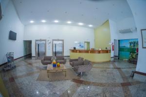 The lobby or reception area at Studio Areia Preta