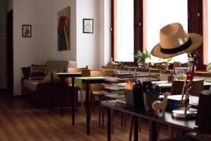 Reštaurácia alebo iné gastronomické zariadenie v ubytovaní Tetide Home