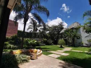 Jardín al aire libre en Mocca Hotels