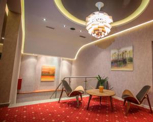 Posezení v ubytování La Bohème Hotel