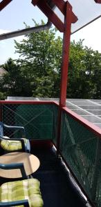 Balkón alebo terasa v ubytovaní Mátraszentimre Panzió