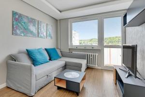 Część wypoczynkowa w obiekcie Comfort Apartments Wyspiańskiego