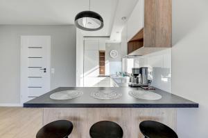 Kuchnia lub aneks kuchenny w obiekcie Comfort Apartments Wyspiańskiego