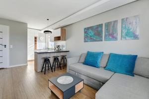 Część wypoczynkowa w obiekcie Comfort Apartments Wyspiańskiego