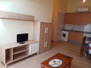 Kuchyňa alebo kuchynka v ubytovaní Apartamento Playa Langosteira