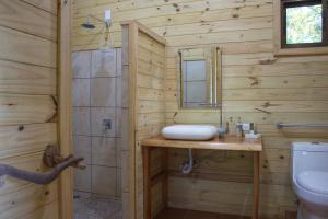 Koupelna v ubytování Forest Lodge