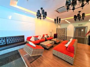 Posezení v ubytování Nexus Regency Suites & Hotel