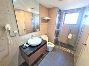 Koupelna v ubytování Nexus Regency Suites & Hotel