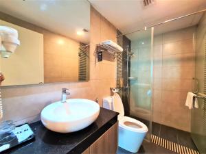 Koupelna v ubytování Nexus Regency Suites & Hotel