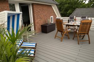 Balkón nebo terasa v ubytování Zur alten Post II