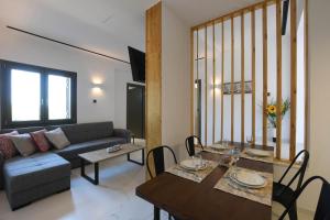 Posezení v ubytování Orion Eco Suites
