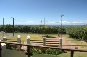 勾讷比Crowned Crane的从房子的阳台上可欣赏到金门桥的景色