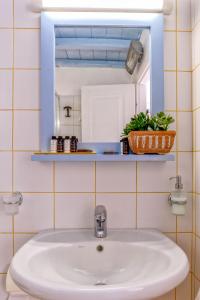 Koupelna v ubytování Sea View Villa Serifos Island