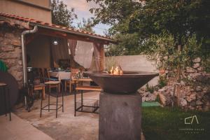 Patio nebo venkovní prostory v ubytování Village Villa „ M „
