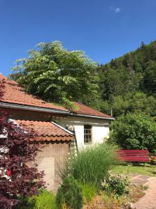 Zahrada ubytování Gîte de la Mésange