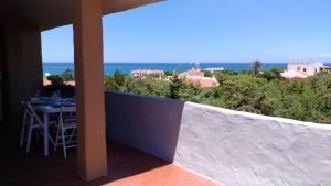 En balkong eller terrasse på I Ginepri Holiday Home