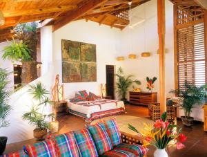 Гостиная зона в Anse Chastanet Resort