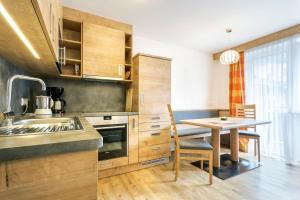 Cucina o angolo cottura di Pension Ahorn