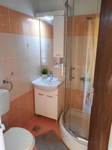 Ванная комната в Apartments Porat