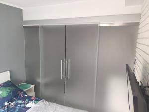 Posteľ alebo postele v izbe v ubytovaní Apartament Tygrys