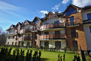 Budova, v ktorej sa apartmánový hotel nachádza