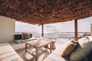 Posezení v ubytování Chiringuito Tulum