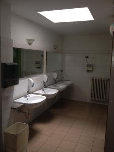 Koupelna v ubytování Ristorante Albergo da Giovanni