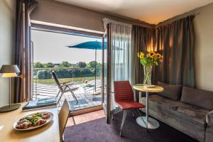 Posezení v ubytování Niebieski Art Hotel & Spa
