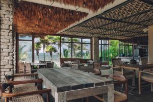 Restaurace v ubytování Chiringuito Tulum