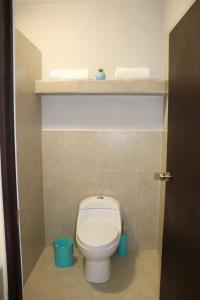 Koupelna v ubytování Hotel Jazuli