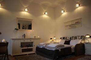 Katil atau katil-katil dalam bilik di ELLA Apartment Timisoara no9