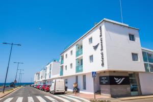 Budynek, w którym mieści się apartament