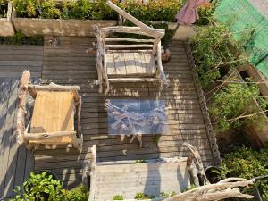 Zahrada ubytování Magnifique appartement devant la plage