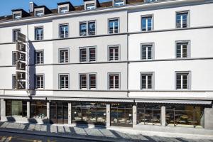 Das Gebäude in dem sich das Hotel befindet
