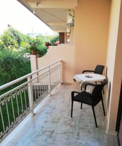 Балкон или терраса в Toula's Apartments