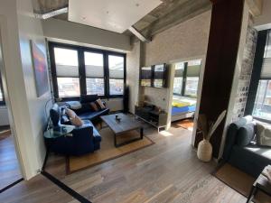 Zona d'estar a Luxus-Loft-Sylt