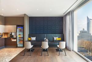 Istumisnurk majutusasutuses HYPERION Hotel Leipzig