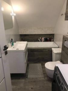 Kuchyňa alebo kuchynka v ubytovaní Szklarska Poręba Apartament Podgórze