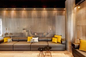 Istumisnurk majutusasutuses HYPERION Hotel Leipzig