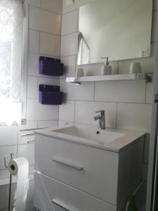 Phòng tắm tại Honfleur-loft
