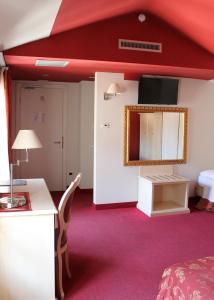 Postel nebo postele na pokoji v ubytování Hotel Capovilla